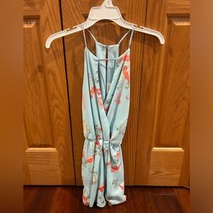 Light blue romper from everly